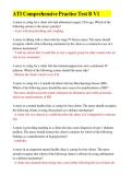 ATI Comprehensive Practice Test B V1&NewLine;
