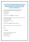 WGU D487 ONLINE ASSESSMENT &lbrace;OA&rcub; 2026 WITH 80 EXA&Mcy;&NewLine;QUESTIONS AND CORRECT ANSWERS &lpar;100&percnt; CORRE&Scy;&Tcy;&NewLine;VERIFIED ANSWERS&rpar; D487 SECURE SOFTWARE DESIGN&NewLine;OBJECTIVE ASSESSMENT 2026