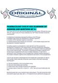 PHARMACOLOGY EVOLVE HESI EXAMINERS SET ANSWERS AND QUESTIONS SET A&period;pdf