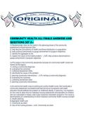 COMMUNITY HEALTH ALL FINALS ANSWERS AND QUESTIONS SET A&period;pdf