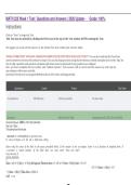 MATH 225 Week 1 Test &vert; Questions and Answers &vert; 2026 Update -&NewLine; &NewLine;Grade&colon; 100&percnt;