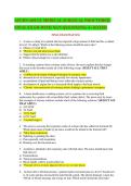 ATI RN ADULT MED-SURG PROCTORED FINAL EXAM WITH NGN QUESTIONS&vert; A&plus; RATED 