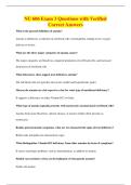 NU 606 Exam 3 Questions with Verified&NewLine;Correct Answers