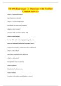 NU 606 final exam &lpar;2&rpar; Questions with Verified&NewLine;Correct Answers