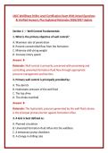 IADC WellSharp Driller Level Certification Exam With Actual Questions &NewLine;& Verified Answers&comma; Plus Explained Rationales 2026&sol;2027 Update 