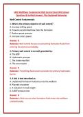 IADC WellSharp Fundamental Well Control Exam With Actual &NewLine;Questions & Verified Answers&comma; Plus Explained Rationales 