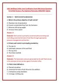 IADC WellSharp Driller Level Certification Exam With Actual Questions &NewLine;& Verified Answers&comma; Plus Explained Rationales 2026&sol;2027 Update 