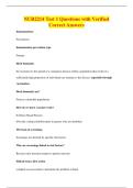 NUR2214 Test 1 Questions with Verified&NewLine;Correct Answers