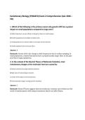 Evolutionary Biology &lpar;PCB4674&rpar; Exam 2 Comprehensive Quiz 2026