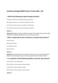 Evolutionary Biology PCB4674 Exam 1 Practice 2026 &ndash; FSU&NewLine;