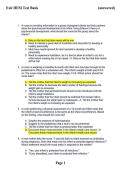 Exit HESI Test Bank 2026&sol;2027 &vert; HESI Exit Exam Questions & Answers Study Guide