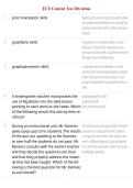 ECE 206 Content Test Terms Questions & Answers 2026&sol;2027 &vert; Exam Study Guide