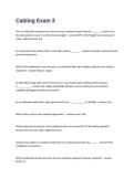 Cabling Exam Questions and Answers