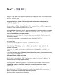 Test 1 - NEA BC Questions and Answers &lpar;2026&sol;2027&rpar;&NewLine;