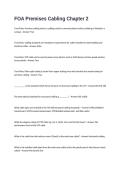 FOA Premises Cabling Chapter 2-Exam Questions and Answers