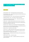 CrossFit Level 2 Version 1 & 2 &ndash; Study Guide&comma; Practice Questions & Exam Review