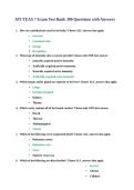 ATI TEAS 7 Exam Test Bank 2026&ndash;2027 &vert; 300 Practice Questions & Answers &vert; TEAS 7 Study Guide & Exam Prep