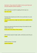 AIM BLOCK 1 FINAL EXAM WITH CORRECT ACTUAL QUESTIONS AND &NewLine;DETAILED ANSWERS ALREADY GRADED A&plus;