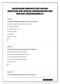 ACCUPLACER COMPLETE EXAM PREP PACKAGE &vert; QUESTIONS AND ANSWERS&vert;NEW 2026-2027 UPDATE&vert;COMPREHENSIVE STUDY GUIDE