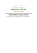 ServSafe Manager Exam &ndash; Comprehensive Practice Exam 2026&sol;2027 Edition
