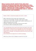 Willow Inpatient RX100  EXAM ACTUAL 2026&sol;2027 &NewLine;COMPLETE ACCURATE EXAM REAL QUESTIONS WITH WELL &NewLine;ELABORATED ANSWERS AND DETAILED RATIONALES &lpar;100&percnt; &NewLine;CORRECT VERIFIED SOLUTIONS&rpar; CURRENTLY UPDATED &NewLine;VERSION 2026 EDITION &vert;GUARANTEED PASS A&plus; &vert;INSTANT &NewLine;DOWNLO