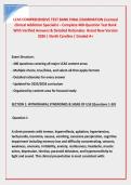 LCAS COMPREHENSIVE TEST BANK FINAL EXAMINATION Licensed &NewLine;Clinical Addiction Specialist &ndash; Complete 400-Question Test Bank &NewLine;With Verified Answers & Detailed Rationales  Brand New Version &NewLine;2026 &vert; North Carolina &vert; Graded A&plus;