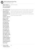 CRCR Certification Exam &lpar;Latest 2025 &sol; 2026 Update&rpar; Questions and Verified Answers &vert; 100&percnt; Correct &vert; Grade A&plus;