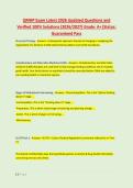 QMHP Exam Latest 2026 Updated Questions and &NewLine;Verified 100&percnt; Solutions &lpar;2026&sol;2027&rpar; Grade&colon; A&plus;&vert;Status&colon; &NewLine;Guaranteed Pass 