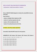 MICN LA COUNTY FINAL EXAM PRACTICE EXAMINATION &NewLine; 150 Questions &vert; 2026 Protocol Edition &vert; Grade A&plus;