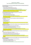 South University NSG 5544 &lpar;NSG5544&rpar; &ndash; Exam 3 Review &vert; Complete Questions & Answers &vert; Latest Fall 2026&ndash;2027&period; 