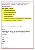 MICN LA COUNTY MIDTERM EXAM 2026 80 Questions & &NewLine;Detailed Answers with Rationales Brand New Version &vert; &NewLine;Verified &vert; Graded A&plus; 
