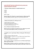 Latest AHIP 2027 Final Exam verified with correct answers plus &NewLine;rationales 2026&sol;2027 instant pdf &NewLine;