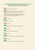 SW 650 MIDTERM STUDY GUIDE UPDATED ACTUAL&NewLine;QUESTIONS AND CORRECT ANSWERS