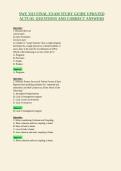 SWE 3313 FINAL EXAM STUDY GUIDE UPDATED&NewLine;ACTUAL QUESTIONS AND CORRECT ANSWERS