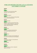SWRK 1250 MIDTERM UPDATED ACTUAL QUESTIONS&NewLine;AND CORRECT ANSWERS