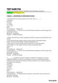 Introduction to Information Systems 10th Edition &ndash; R&period; Kelly Rainer & Brad Prince &vert; Complete Test Bank &vert; Chapters 1&ndash;14 &plus; Technology Guides 1&ndash;3
