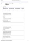NUR 211 Comprehensive Final