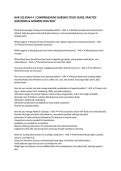 NUR 352 EXAM 4 &vert; COMPREHENSIVE NURSING STUDY GUIDE&comma; PRACTICE QUESTIONS & ANSWERS 2026&sol;2027