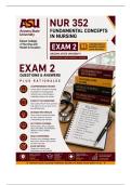 ASU NUR 352 Exam 2 &vert; Fundamental Concepts in Nursing &lpar;2026&sol;27&rpar; Q&A
