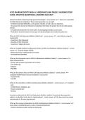 N352 PHARMACOLOGY EXAM 4&colon; CARDIOVASCULAR DRUGS &vert; NURSING STUDY GUIDE&comma; PRACTICE QUESTIONS & ANSWERS 2026&sol;2027