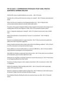 PSY-352 QUIZ 3 &vert; COMPREHENSIVE PSYCHOLOGY STUDY GUIDE&comma; PRACTICE QUESTIONS & ANSWERS 2026&sol;2027