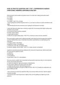 NURS 352 PRACTICE QUESTIONS UNIT 2 TEST &vert; COMPREHENSIVE NURSING STUDY GUIDE&comma; ANSWERS & RATIONALES 2026&sol;2027&NewLine;&NewLine;