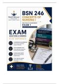 Nightingale BSN 246 Exam 1 &vert; Concepts of Nursing I HESI Health Assessment &lpar;2026&sol;27&rpar; Q&A