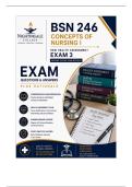 Nightingale BSN 246 Exam 3 &vert; Concepts of Nursing I HESI Health Assessment &lpar;2026&sol;27&rpar; Q&A