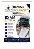 Nightingale BSN 225 Exam Review &vert; Health Promotion HESI Fundamentals V1&sol;V2 &lpar;2026&sol;27&rpar; Q&A