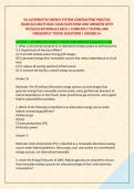 VA ALTERNATIVE ENERGY SYSTEM CONTRACTING PRACTICE  &NewLine;EXAM ACCURATE REAL EXAM QUESTIONS AND ANSWERS WITH &NewLine;DETAILED RATIONALES EACH &vert; CURRENTLY TESTING AND &NewLine;FREQUENTLY TESTED QUESTIONS &vert; GRADED A&plus;
