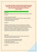 A PACKAGE DEAL FOR VA ALTERNATIVE ENERGY SYSTEM CONTRACTING PRACTICE EXAM  2  DIFFERENT VERSIONS WITH COMPLETE ACTUAL EXAM QUESTIONS AND CORRECT DETAILED ANSWERS &lpar;VERIFIED ANSWERS&rpar; ALREADY GRADED A &vert; &lpar;MOST RECENT&excl;&excl;&rpar;