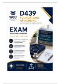 WGU D439 OA Exam &vert; Foundations of Nursing &lpar;2026&sol;27&rpar; Q&A &vert; WGU