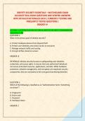 IDENTITY SECURITY ESSENTIALS &ndash; WATCHGUARD EXAM  &NewLine;ACCURATE REAL EXAM QUESTIONS AND VERIFIED ANSWERS  &NewLine;WITH DETAILED RATIONALES EACH &vert; CURRENTLY TESTING AND &NewLine;FREQUENTLY TESTED QUESTIONS &vert;  GRADED A&plus;