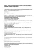 NUR 353 EXAM 3 QUESTIONS 2026&sol;2027 &vert; NURSING STUDY GUIDE&comma; PRACTICE QUESTIONS&comma; ANSWERS & EXAM REVIEW